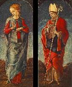 Cosimo Tura Virgin Announced and St Maurelio Spain oil painting artist